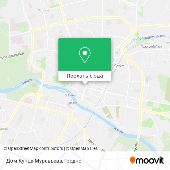 Карта Дом Купца Муравьева