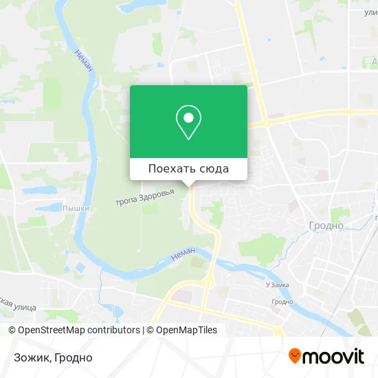Карта Зожик