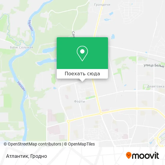 Карта Атлантик