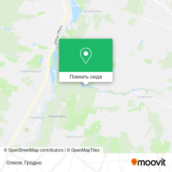 Карта Оляля