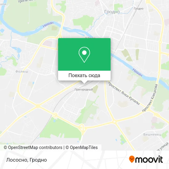 Карта Лососно