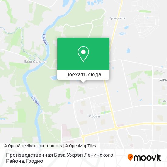 Карта Производственная База Ужрэп Ленинского Района