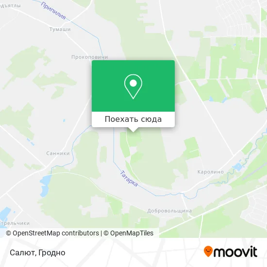 Карта Салют