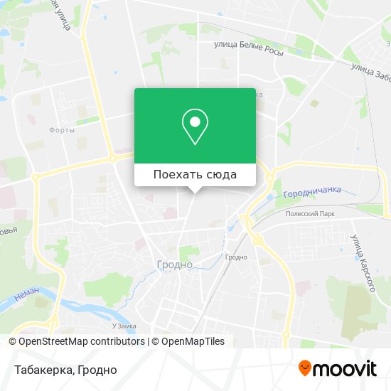 Карта Табакерка