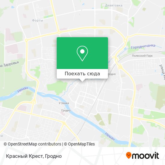 Карта Красный Крест