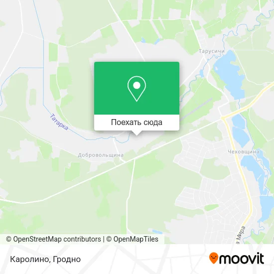 Карта Каролино