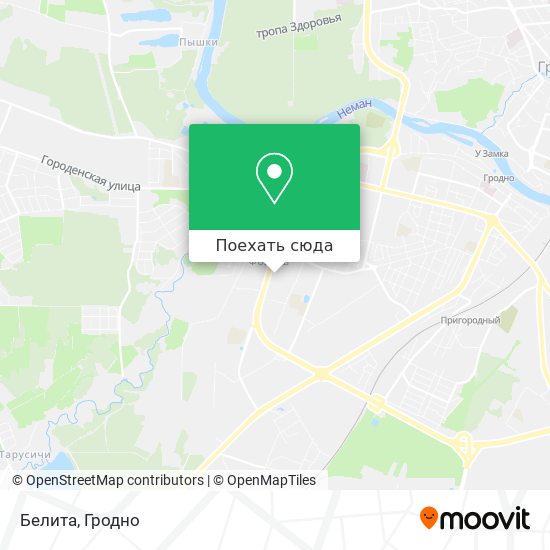 Карта Белита