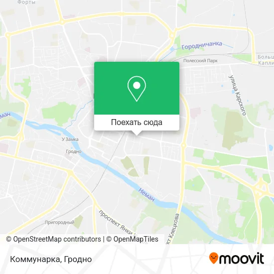 Карта Коммунарка