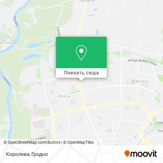 Карта Королева