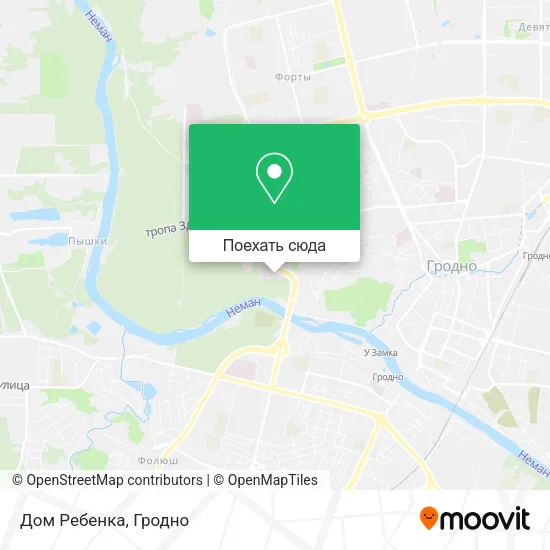 Карта Дом Ребенка