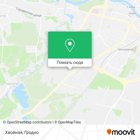 Карта Хвойная