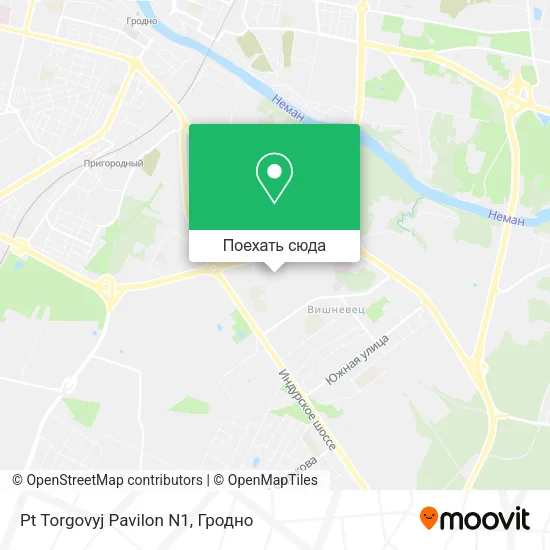 Карта Pt Torgovyj Pavilon N1