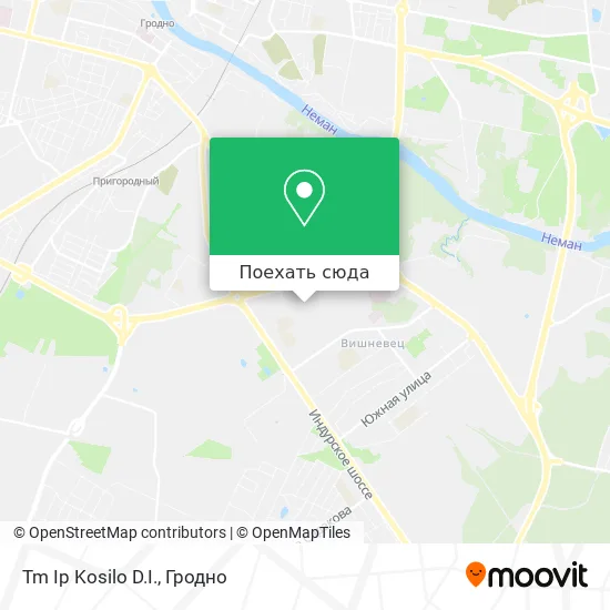 Карта Tm Ip Kosilo D.I.