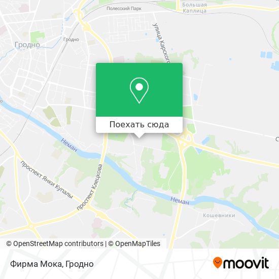 Карта Фирма Мока
