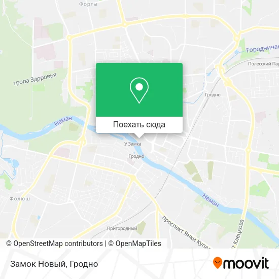 Карта Замок Новый
