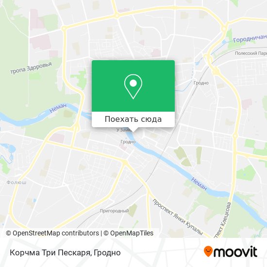 Карта Корчма Три Пескаря