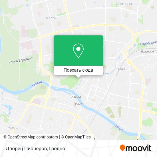 Карта Дворец Пионеров