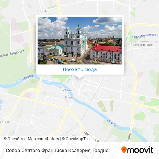 Карта Собор Святого Франциска Ксаверия