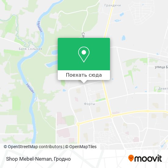 Карта Shop Mebel-Neman