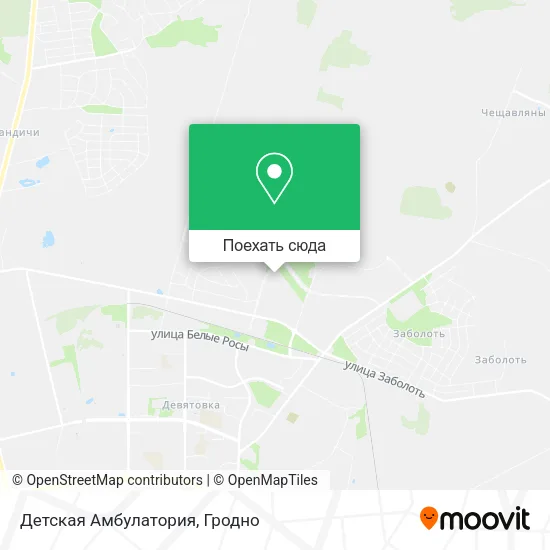 Карта Детская Амбулатория
