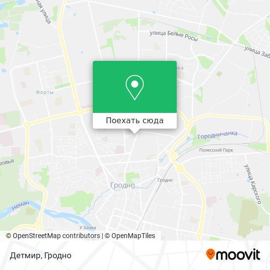 Карта Детмир