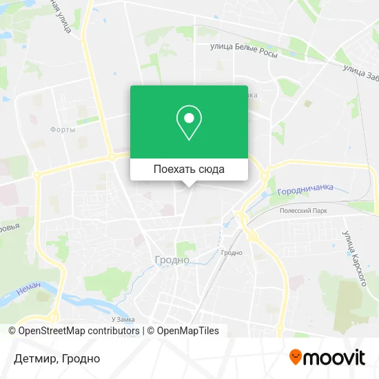 Карта Детмир