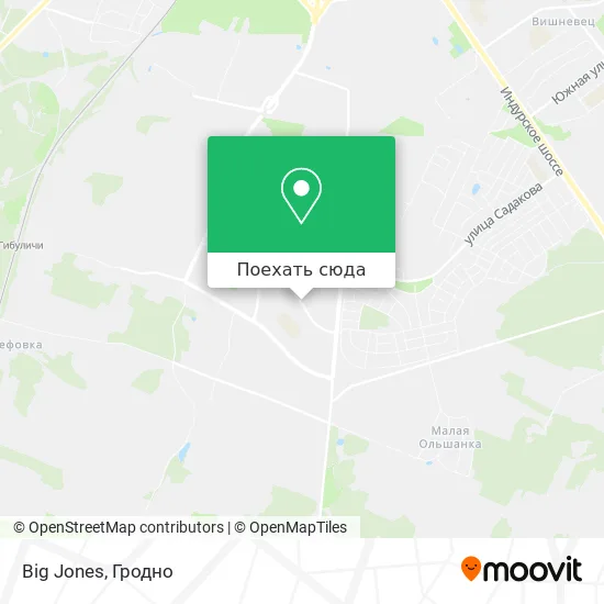 Карта Big Jones
