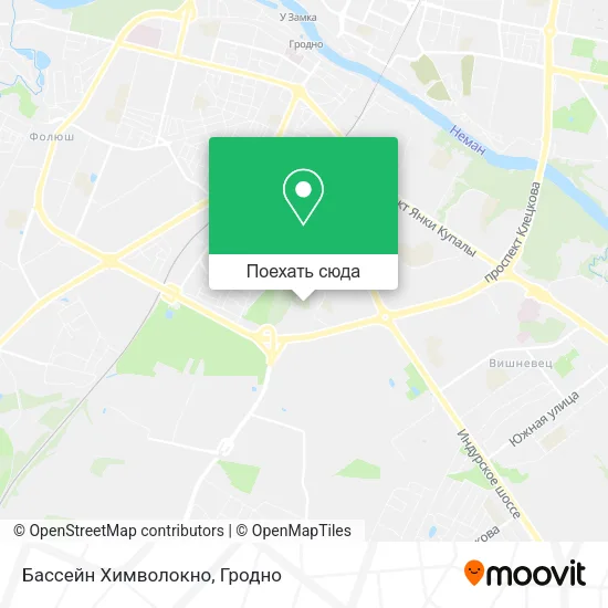 Карта Бассейн Химволокно
