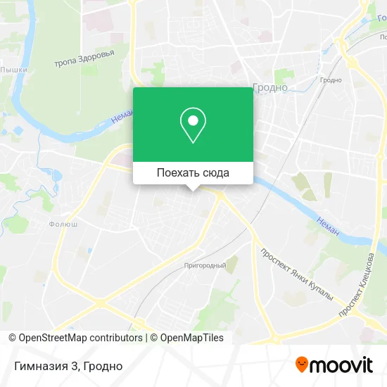 Карта Гимназия 3