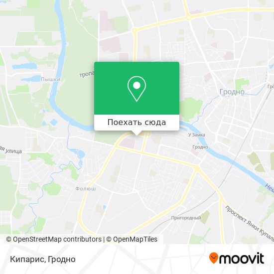 Карта Кипарис