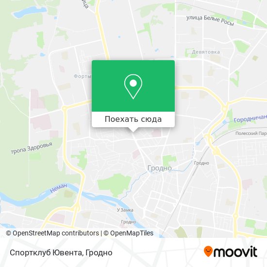 Карта Спортклуб Ювента