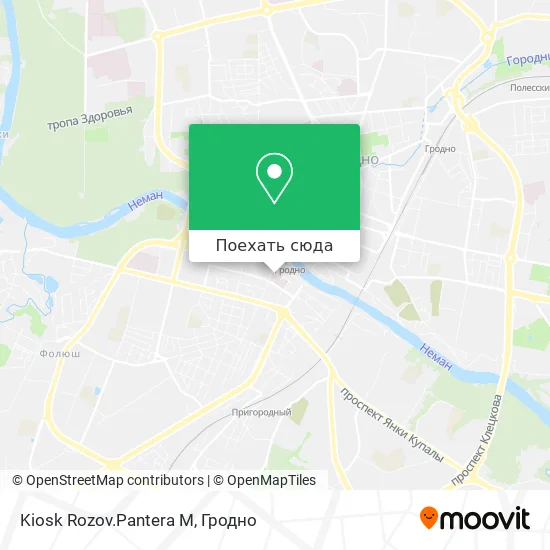 Карта Kiosk Rozov.Pantera M