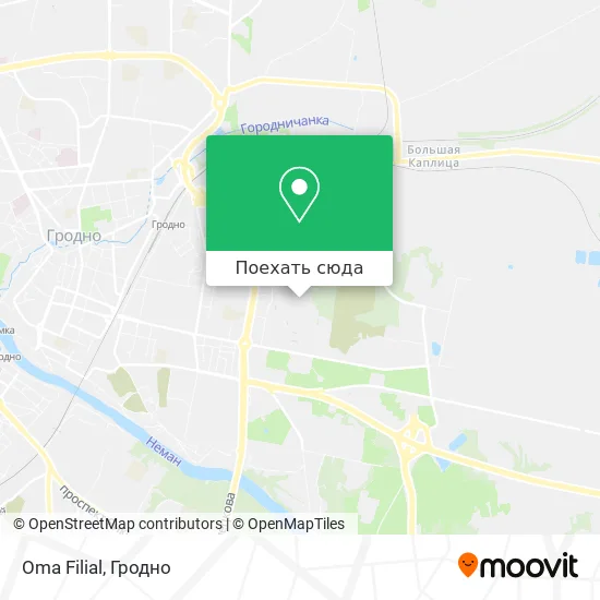 Карта Oma Filial