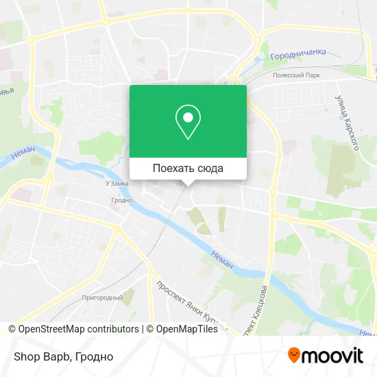 Карта Shop Bapb