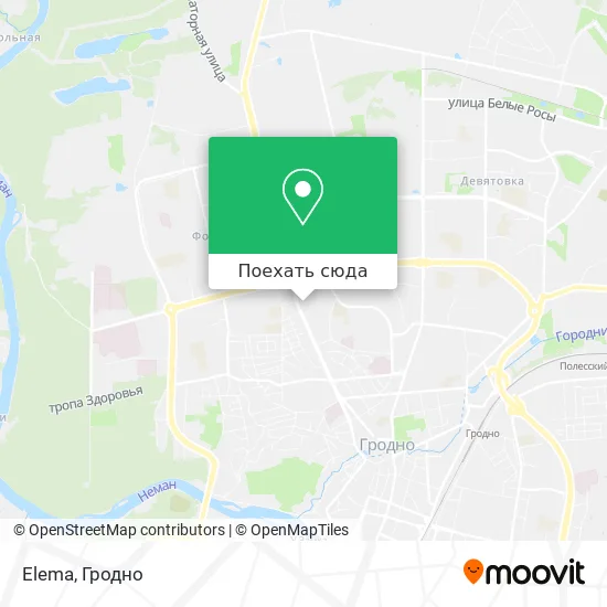 Карта Elema