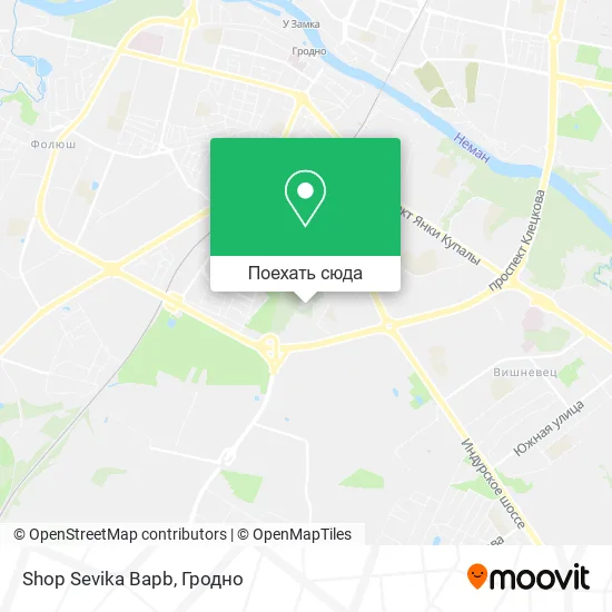 Карта Shop Sevika Bapb