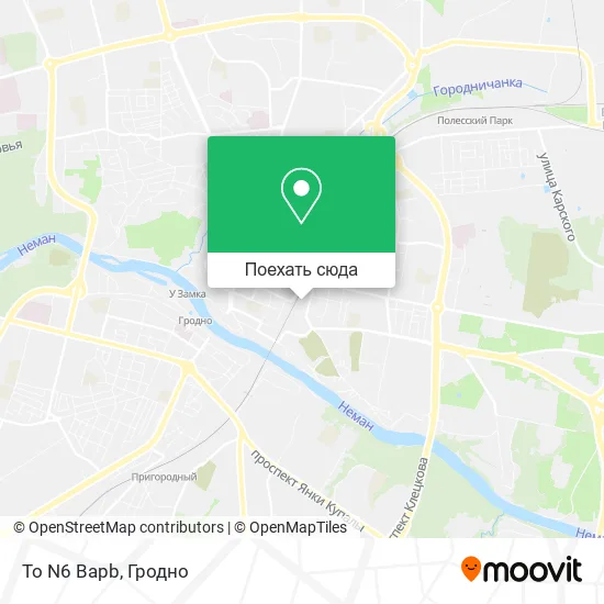 Карта To N6 Bapb