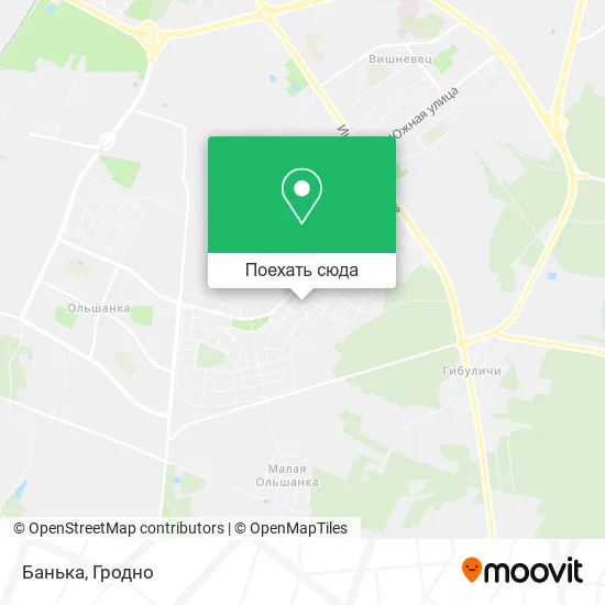 Карта Банька