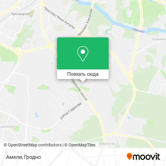 Карта Амели
