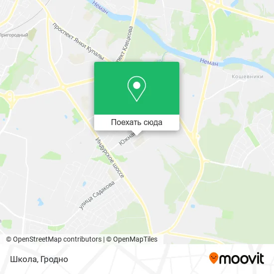 Карта Школа