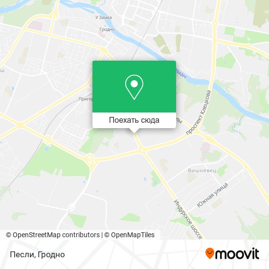 Карта Песли