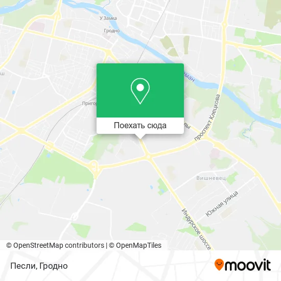 Карта Песли