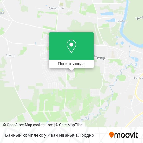 Карта Банный комплекс у Иван Иваныча