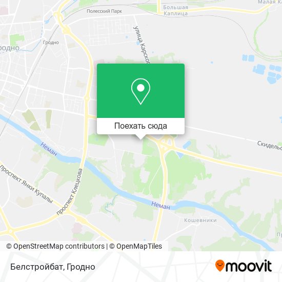 Карта Белстройбат