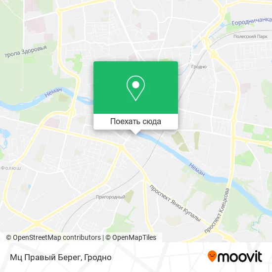 Карта Мц Правый Берег