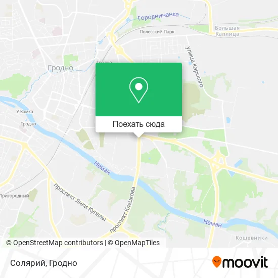 Карта Солярий