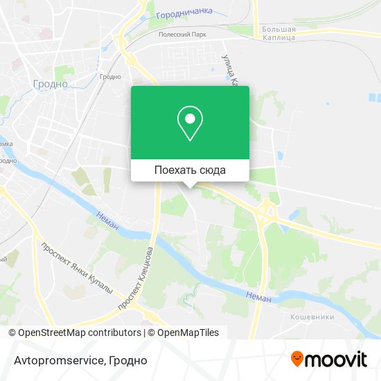Карта Avtopromservice