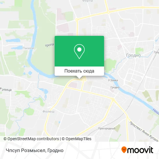 Карта Чпсуп Розмысел