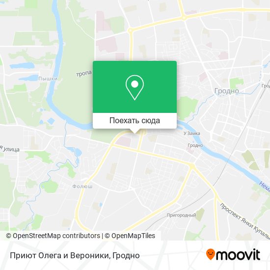 Карта Приют Олега и Вероники