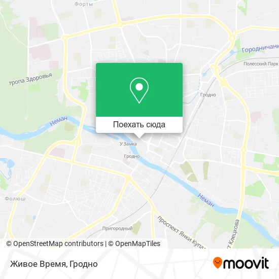 Карта Живое Время